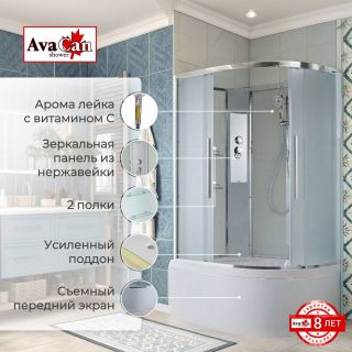 Душевая кабина EM5812LN без крыши